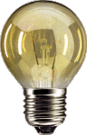 Kogellamp Deco Gold 40w E27